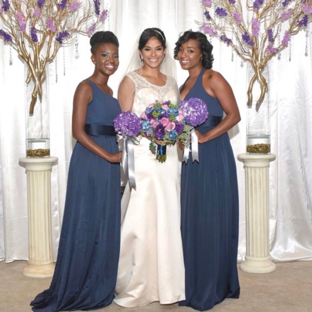 Midnight Blue Vera Wang Dress for David’s Bridal